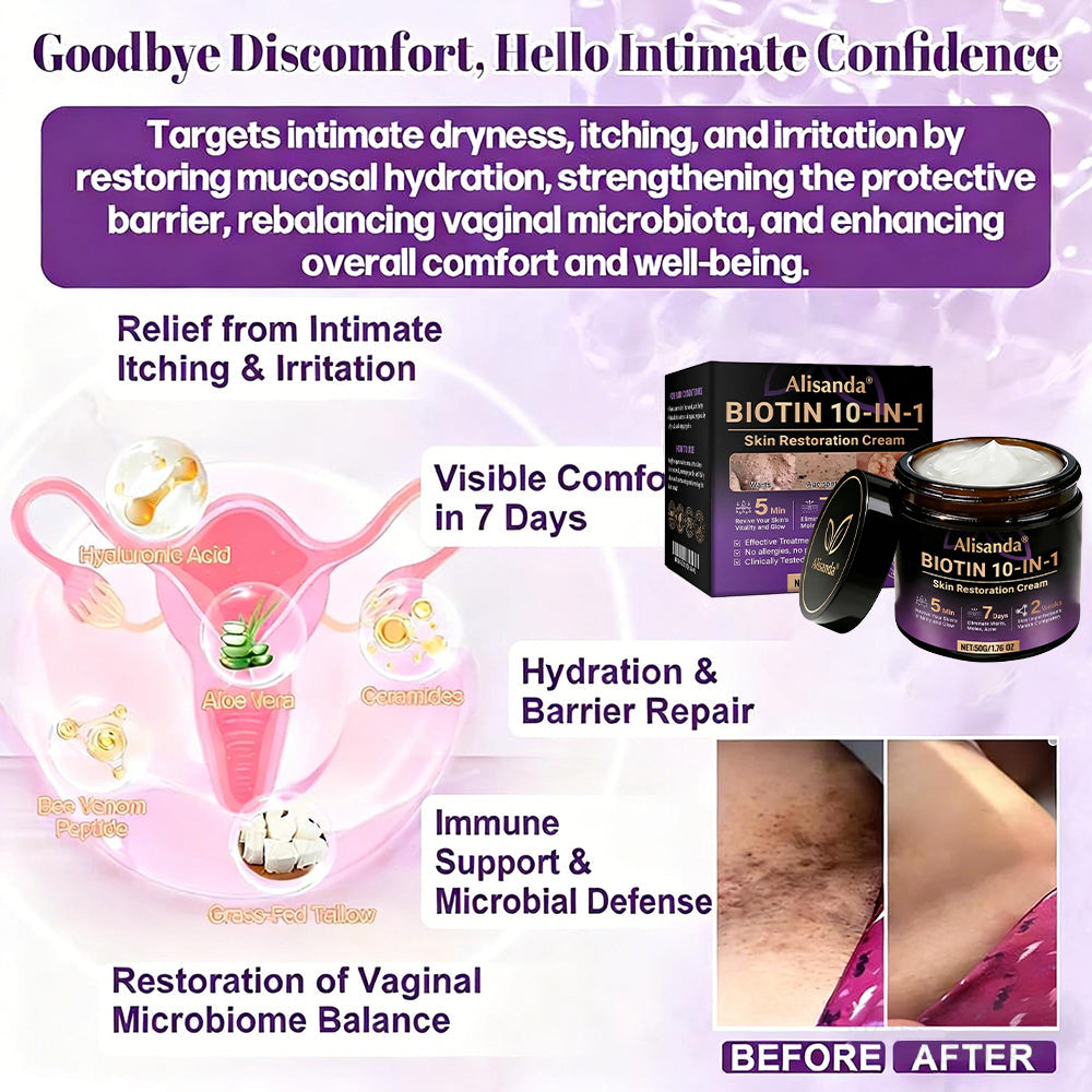 ✨Alisanda® Biotin 10-in-1 Skin Restoration Cream 🌙