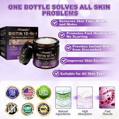 ✨Alisanda® Biotin 10-in-1 Skin Restoration Cream 🌙